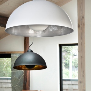 Lustra/Pendul metalic design modern 53cm TOMA BLACK 48165 universul-luminii.ro