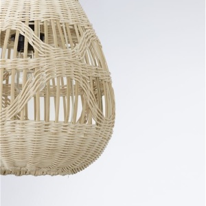 Lustra / Pendul modern design natural ratan MARLO D-27cm 205425 universul-luminii.ro