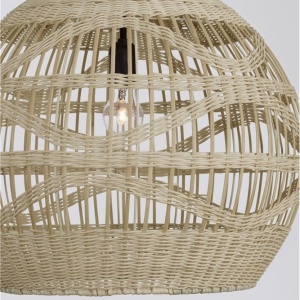 Lustra / Pendul modern design natural ratan MARLO D-48,5cm 205405 universul-luminii.ro