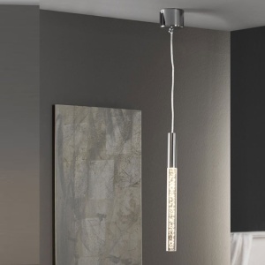 Lustra,Pendul modern diam.9cm, H-168cm, LED COSMO 827746