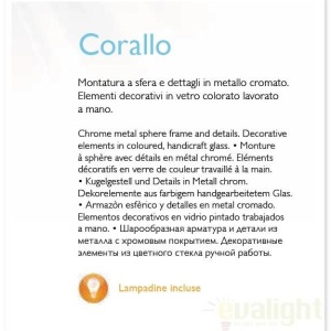 Lustra, Pendul modern diametru 75cm CORALLO SP12 NERO 86613 61275 universul-luminii.ro