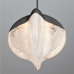 Lustra, Pendul modern LED ALICIA negru - Img 5