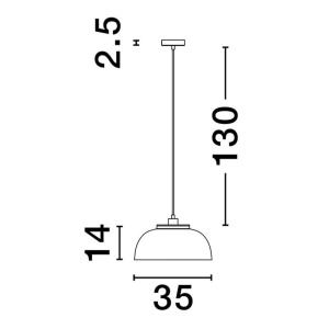 Lustra, Pendul modern SQUBE - Img 2