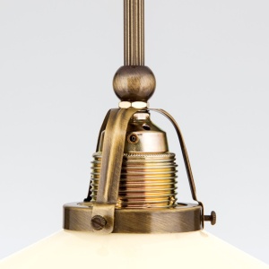 Lustra, Pendul realizat manual design rustic ARTDESIGN, patina/ champagne 163575 universul-luminii.ro