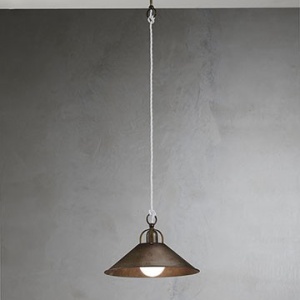 Lustra, Pendul rustic fabricat manual diam.23,5cm Cascina 204.07.OO 175715 universul-luminii.ro