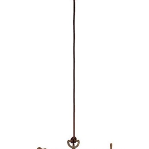 Lustra, Pendul rustic Venetian glass, fabricat manual diam.49cm Country 080.10.OV 53945 universul-luminii.ro