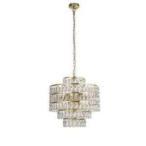 Lustra suspendata cristal design lux elegant BELLE 9L 147535 universul-luminii.ro