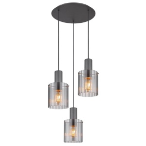 Lustra suspendata cu 3 pendule design modern TULIVAR D-48cm