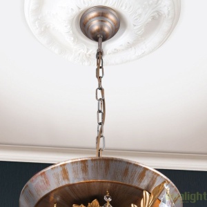 Lustra suspendata de LUX super eleganta Miramare HL 6-1600/1 OR silver-goldOR 47175 universul-luminii.ro