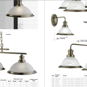 Lustra suspendata design clasic Bistro 3L alama antique 2683-3AB SRT 185045 universul-luminii.ro