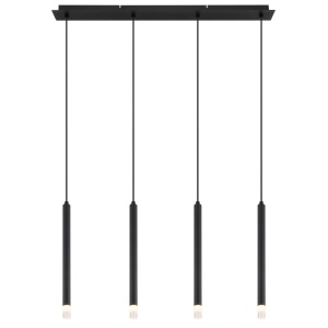 Lustra suspendata design minimalist BLAKE 4L negru - Img 5