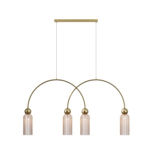 Lustra suspendata design modern Antic 4L - Img 1