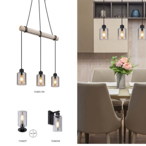 Lustra suspendata design modern HADERA 3L - Img 8
