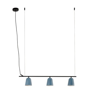 Lustra suspendata design modern Studio albastru - Img 1