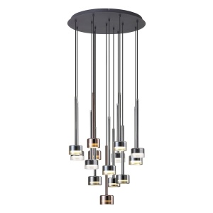 Lustra suspendata design modern TONIC 14L multicolor