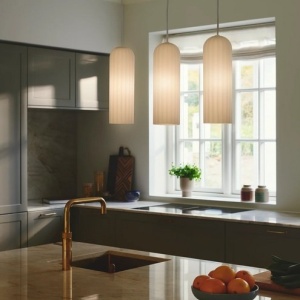 Lustra suspendata design nordic Miella 3L alb - Img 6