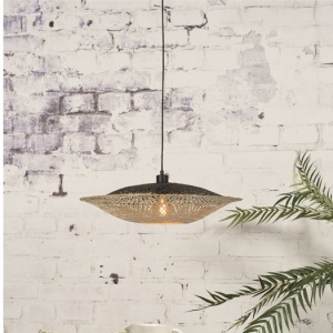 Lustra suspendata din bambus KALIMANTAN orizontal S, 44cm 88945 universul-luminii.ro