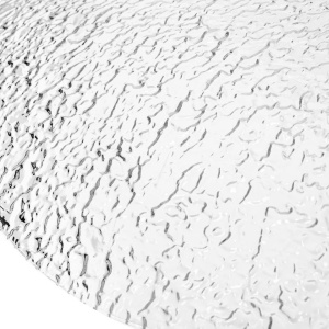 Lustra suspendata din sticla structurata Hat 40 transparent 161275 universul-luminii.ro