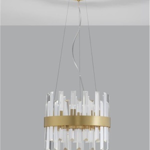 Lustra suspendata eleganta design modern Crown 35cm 108605 universul-luminii.ro