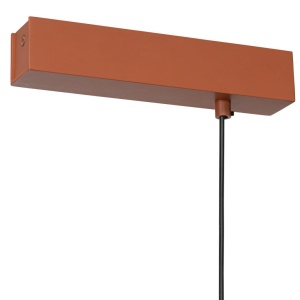 Lustra suspendata LED, 120cm, Otel, Teracota, MIAMI 169365 universul-luminii.ro