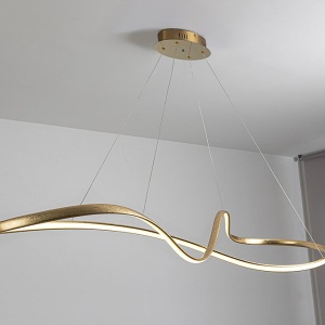 Lustra suspendata LED CCT si telecomanda Lia 215495 universul-luminii.ro