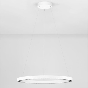 Lustra suspendata LED design circular DEOS alb NVL-9030895 - Img 4