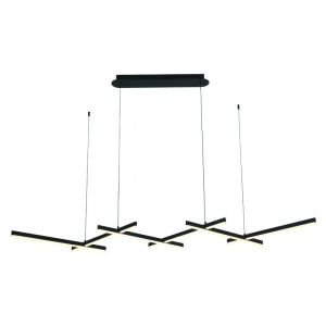 Lustra suspendata LED design liniar Pendant light - Img 1