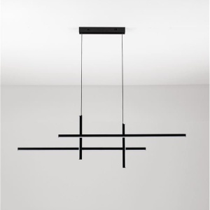 Lustra suspendata LED design modern ANTAMA negru 246095 universul-luminii.ro