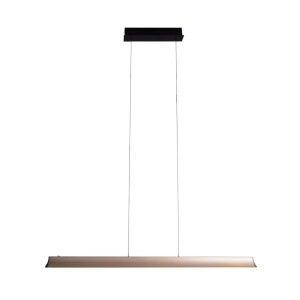 Lustra suspendata LED design modern Jo-Jo Simple auriu - Img 1