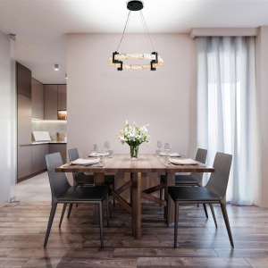 Lustra suspendata LED design modern Moonbeam - Img 4