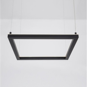 Lustra suspendata LED dimabila design modern ETERNA negru NVL-9990736