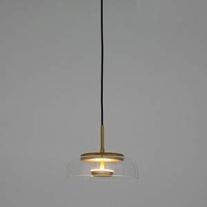 Lustra suspendata LED, Metal, Sticla, Eden 181045 universul-luminii.ro