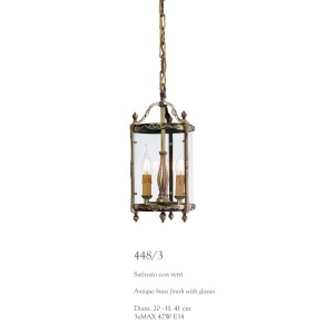 Lustra suspendata LUX realizata manual Emily 3L 62085 universul-luminii.ro