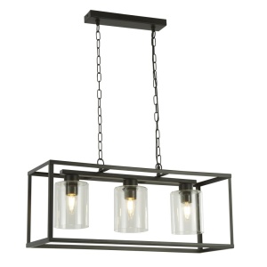 Lustra suspendata metal stil industrial decorativ Belle 3L