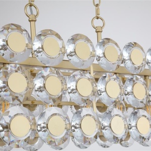 Lustra suspendata ovala design elegant Belle 8LT - Img 3