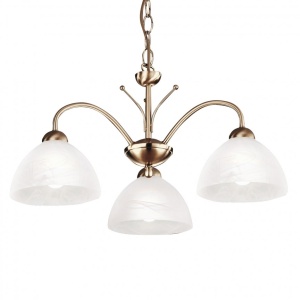 Lustra suspendata stil clasic Milanese 3L alama antic 1133-3AB SRT