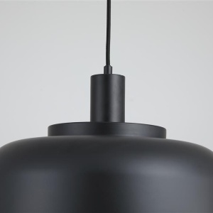 Lustra suspendata stil industrial Scotland negru 626935 universul-luminii.ro