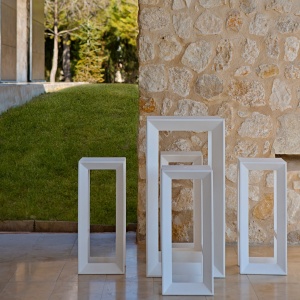Masa de bar exterior / interior design modern premium FRAME BAR TABLE 54075 Vondom - Img 4