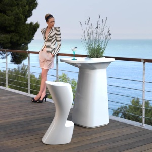 Masa de bar exterior / interior design modern premium MOMA BAR TABLE 45075A Vondom - Img 3