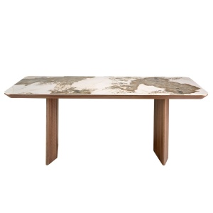 Masa deosebita design LUX Porcelain Marble 200x90cm - Img 5