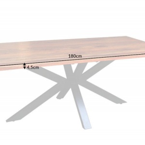 Masa design industrial Galaxie II 180cm Sheesham - Img 2