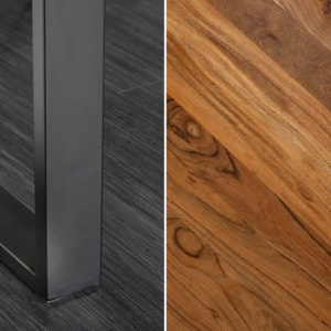 Masa design industrial Mammut 180cm, salcam salbatic - Img 2