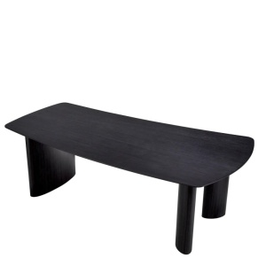 Masa design LUX Bergman S Charcoal grey, 230x120cm