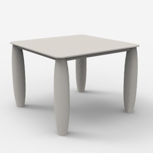 Masa dining de exterior / interior design modern premium VASES 100x100cm - Img 7