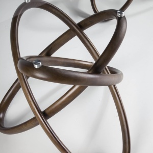 Masa dining design deosebit Walnut Wood, 150cm AC-DT16069-150 - Img 8