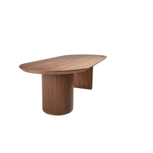 Masa dining design LUX din furnir de nuc 240cmx105cm - Img 3