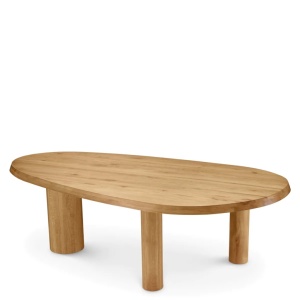 Masa dining din lemn design LUX Prelude, Reclaimed oak - Img 2