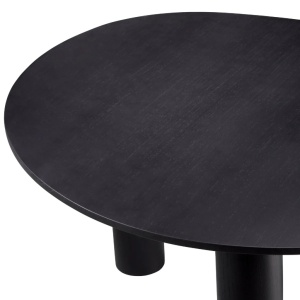 Masa dining moderna design LUX Lombardo negru 149x128cm - Img 5