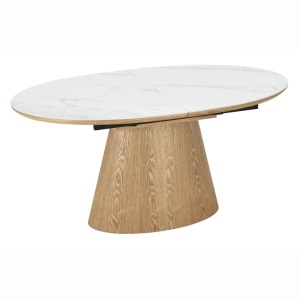 Masa extensibila, Ceramica Alba, Furnir, UNIQUE 160-200cm