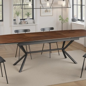 Masa extensibila GRANDEZZA 180-270cm nuc natural - Img 2